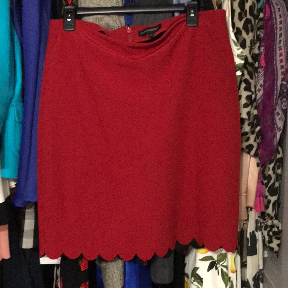 Red Banana Republic Pencil skirt size 12
